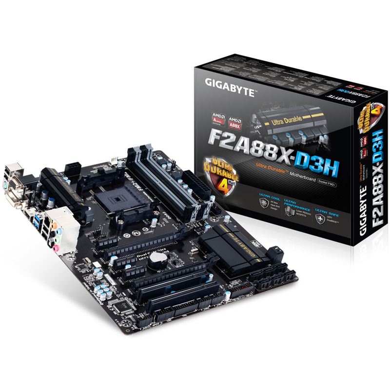 Gigabyte GAF2A88XD3HP AMD A88X So.FM2+ Dual