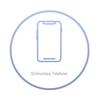 Panasonic KX-TG6821GB mit Anrufbeantworter schwarz