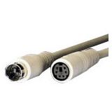 (€3,45*/1m) 2.00m Digitus PS/2 Verlängerungskabel PS/2 Stecker auf PS/2 Buchse Grau