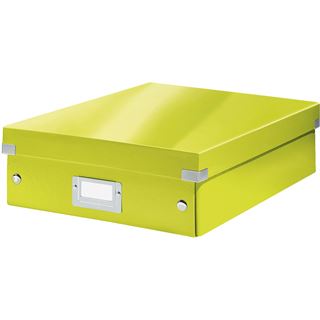 LEITZ Organisationsbox Click & Store WOW, groß, 6058-00-64, grün