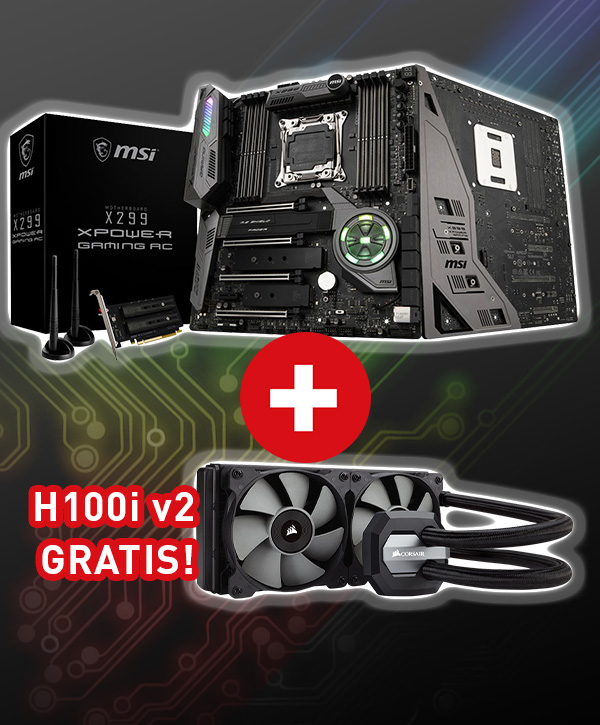 MSI X299 XPower Gaming AC Intel X299 So.2066 Quad Channel DDR4 EATX Retail
