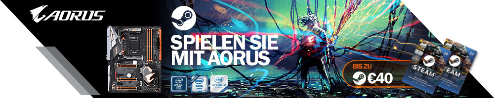 GIGABYTE Spielen Sie mit AORUS